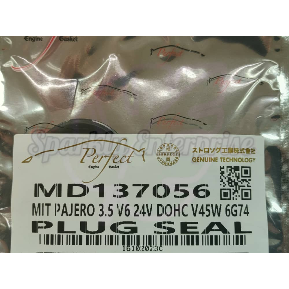 MITSUBISHI PAJERO 3.5 V6 24V DOHC V45W 6G74 ปลั๊กซีล MD137056 1 ชุด 2 เมล็ด