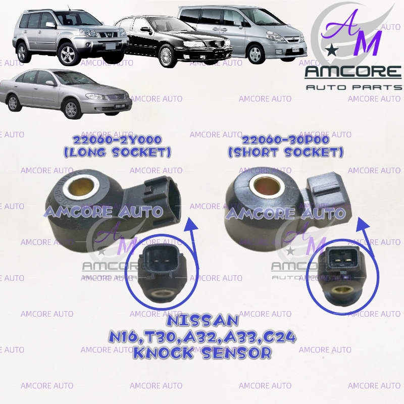 NISSAN SENTRA N16 / XTRAIL X-TRAIL T30 / CEFIRO A32 A33 / SERENA C23 C24 - ENGINE KNOCK SENSOR(2060-