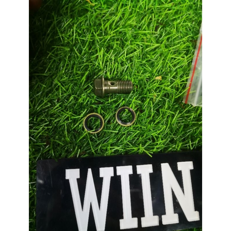 SCREW SKRU&WASHER ท่อไอเสียเบรก