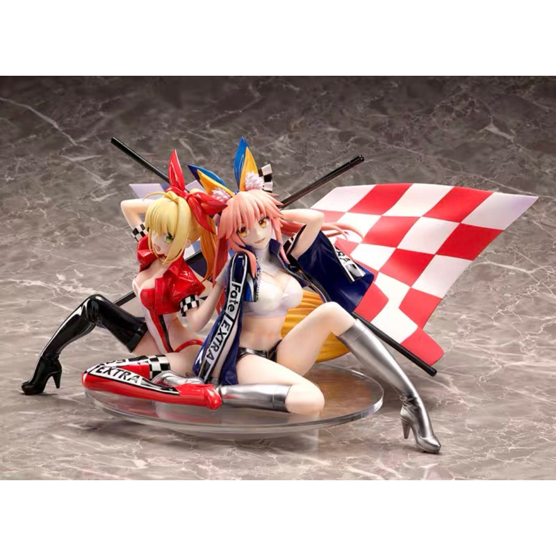 Apex Plusone Fate FGO Tamamo & Nero Claudous Racing Figure
