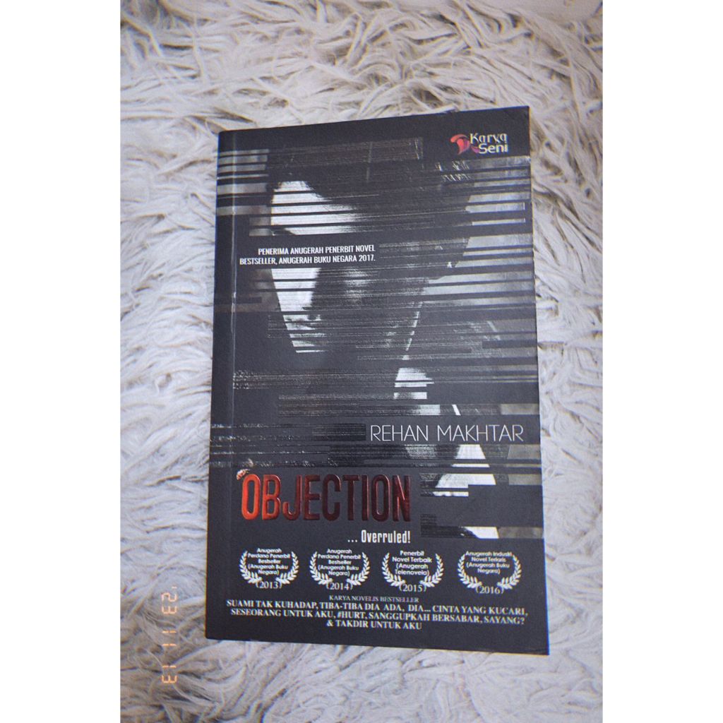 NOVEL OBJECTION REHAN MAKHTAR