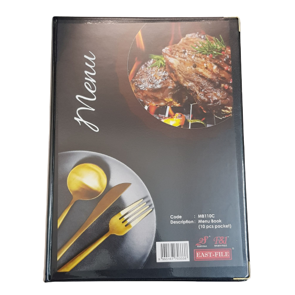 หนังสือเมนูใส East-File MB110C