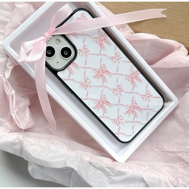 Bow Pink Casing Case Iphone 12 Pro Max โดย oujin studio
