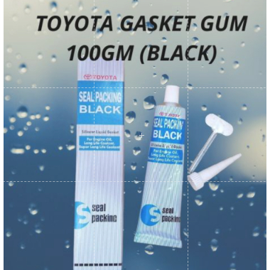 GUM GASKET (OEM) TOYOTA (สีดํา) 100G SILICONE SEALANT LIQUID GASKET