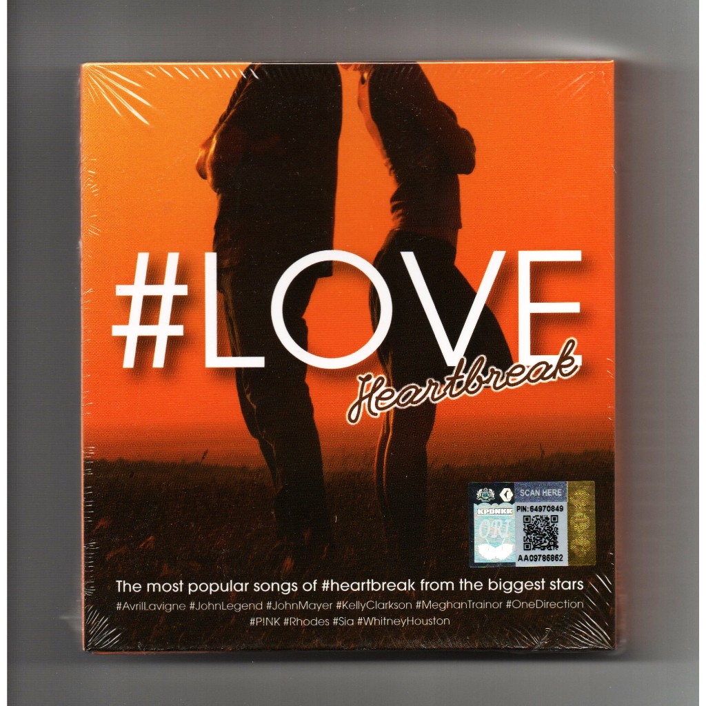 Love Heartbreak ( 2 CD ) [ AVRIL LAVIGNE JOHN LEGEND JOHN MAYER PINK SIA..]