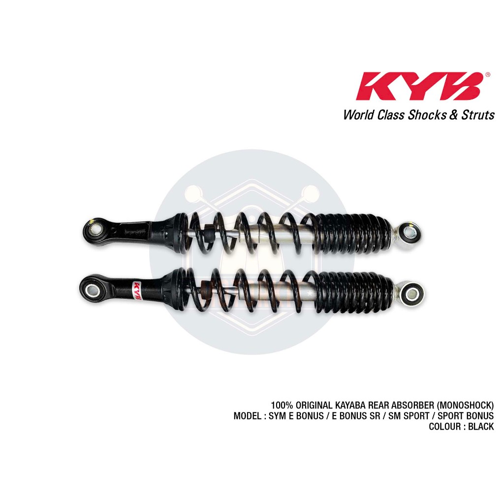 SYM E BONUS SR SM SPORT R SPORT BONUS KAAYABA MONOSHOCK ด้านหลัง ABSORBER BELAKANG MS8000