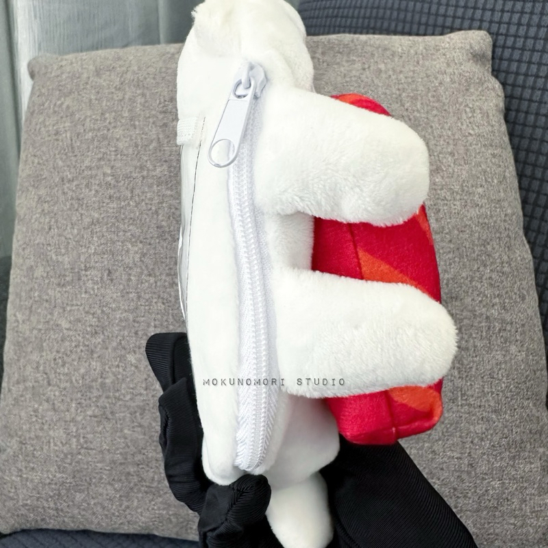 ญี่ปุ่น x Dakkozushi Sushiro แมวญี่ปุ่น Neko Fluffy เหรียญกระเป๋ากรณีบัตร Pass Case