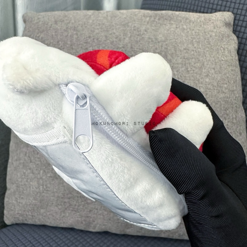 ญี่ปุ่น x Dakkozushi Sushiro แมวญี่ปุ่น Neko Fluffy เหรียญกระเป๋ากรณีบัตร Pass Case