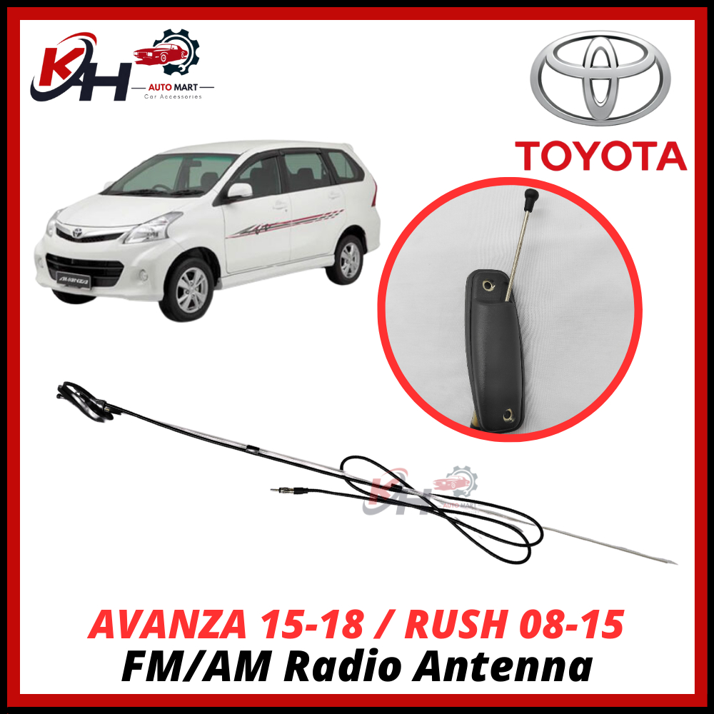 SL-965 TOYOTA AVANZA 15-18/RUSH 08 ชุดเสาอากาศด้านข้างวิทยุรถยนต์เปลี่ยนเครื่องเล่นเสียง FM AM ANTEA
