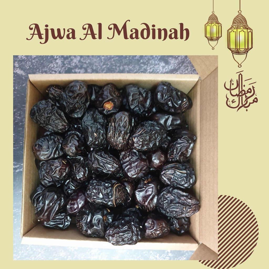 (New arrival) Premium Kurma Dates AJWA Al Madina (500g)