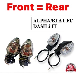 สัญญาณ RS150 W110 CX110 ALPHA DASH ควันไฟ CX WAVE-110 RS-150 Rs150R LAMPU REAR BELAKANG DEPAN RSX150