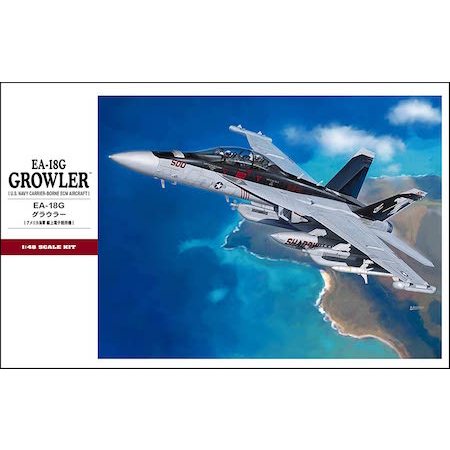 Haseagaw 07225 1/48 EA-18G ชุดโมเดลพลาสติก Growler