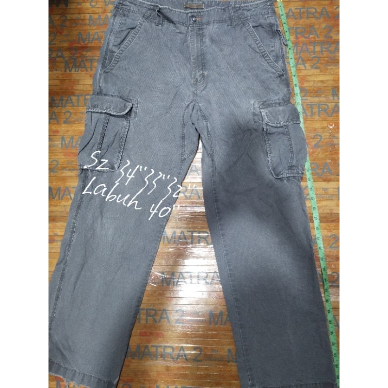 กางเกงคาร์โก้ LLBean Sz 34"
