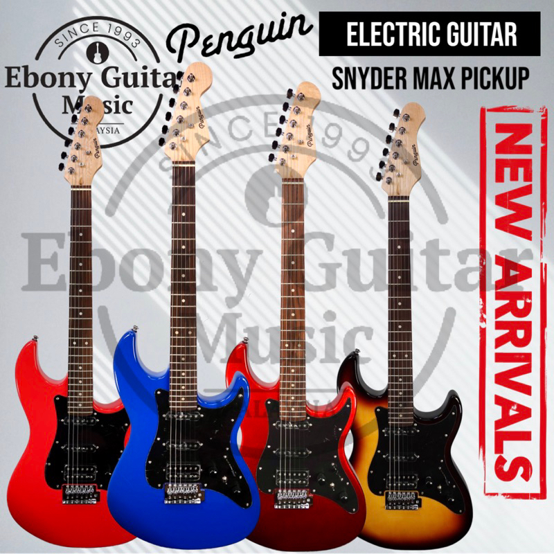 PENGUIN ELECTRIC GUITAR SNYDER MAX PICKUP