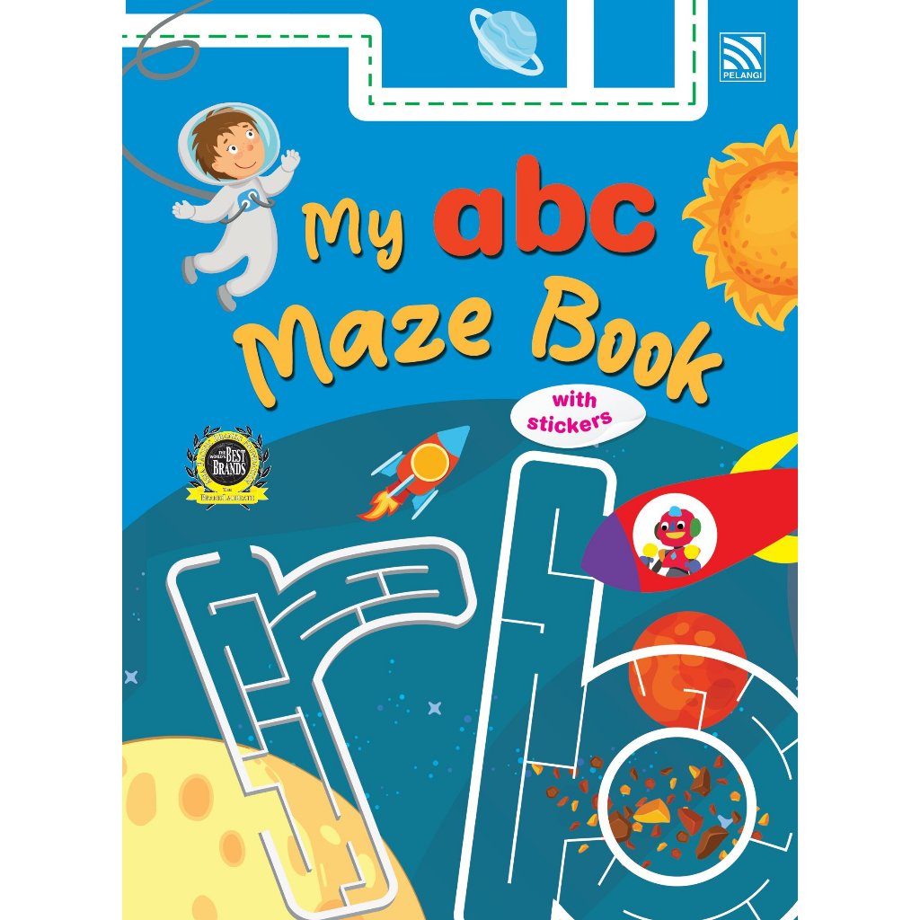 My Maze Book with Stickers