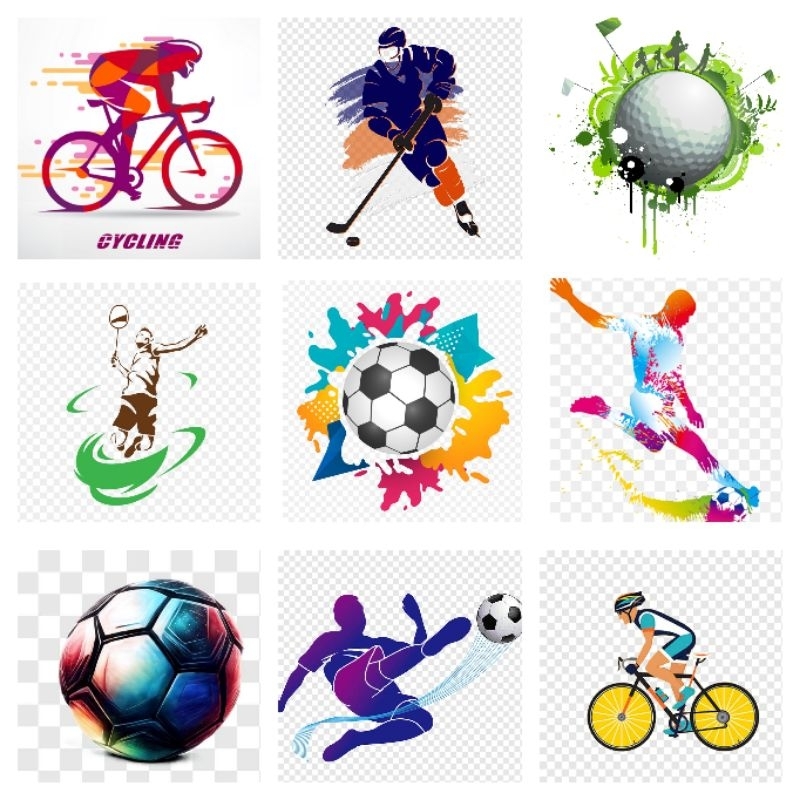 Iron On Sticker Sports, Football Club และ Others2