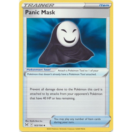 Panic Mask - 165/196 Sword & Shield: Lost Origin