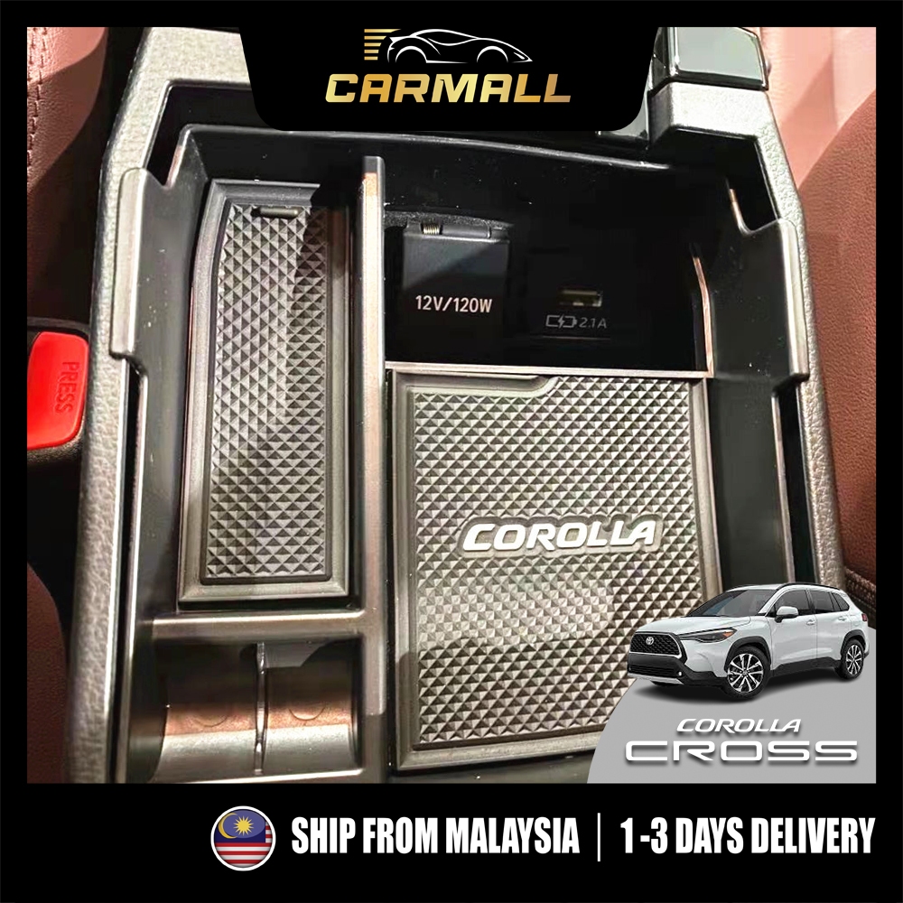Toyota Corolla Cross 2021 - 2026 คอนโซลกลางช่องเหรียญกล่องที่เท้าแขนกล่องกล่องเก็บCoverสําหรับCoroll