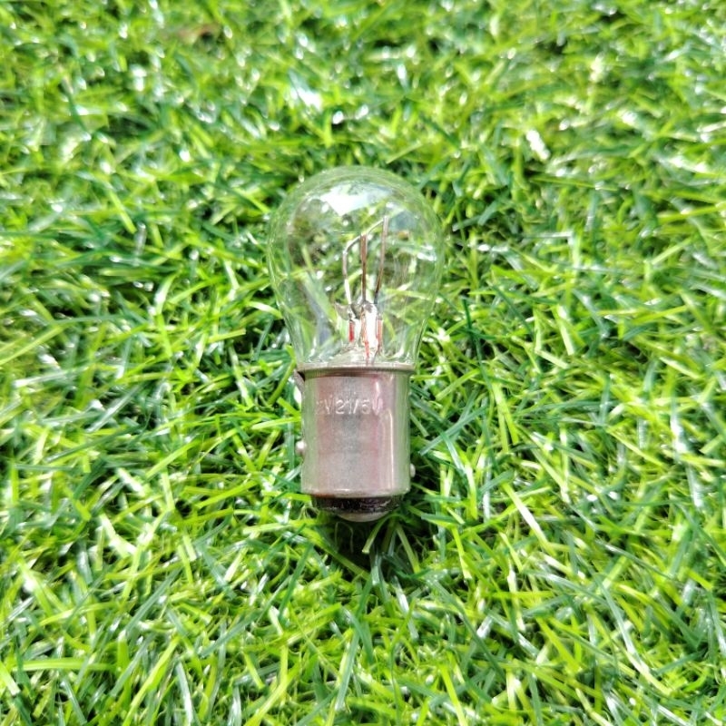 โคมไฟอัตโนมัติหลอดไฟ BAY15D DOUBLE (12V21/5W) หลอดไฟ belkang kereta มอเตอร์ lori