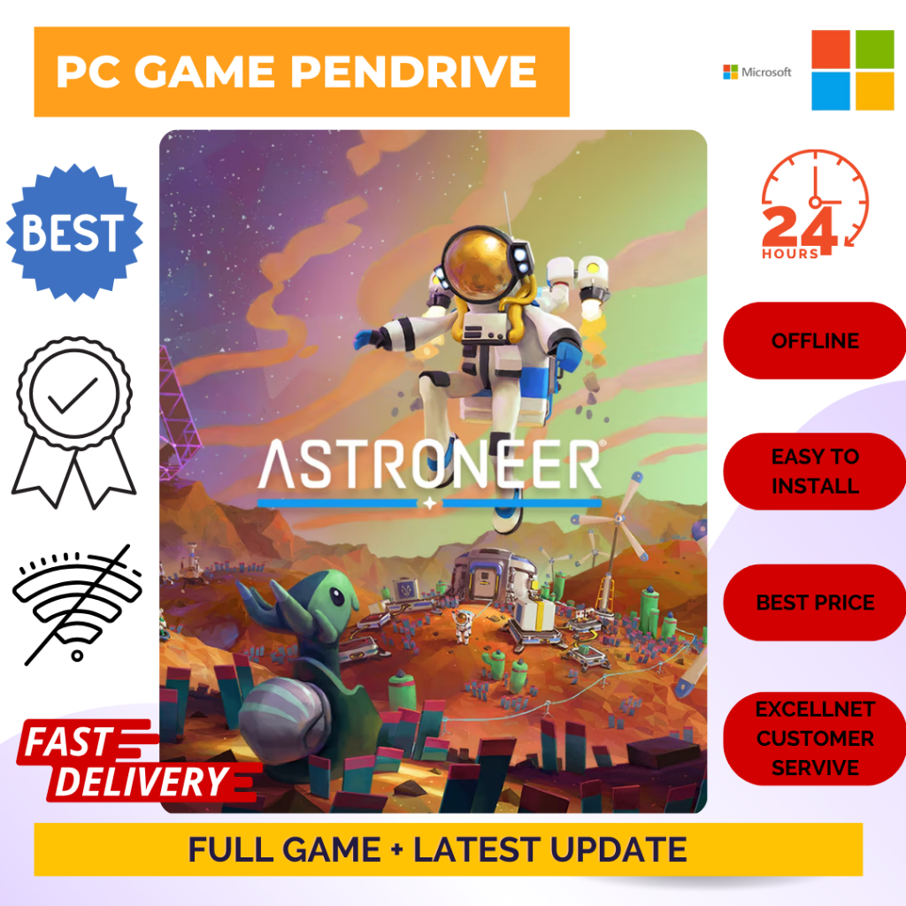 Astroneer (อัพเดท Xenobiology)- Offline [ Pendrive 32 GB ] เกมพีซี