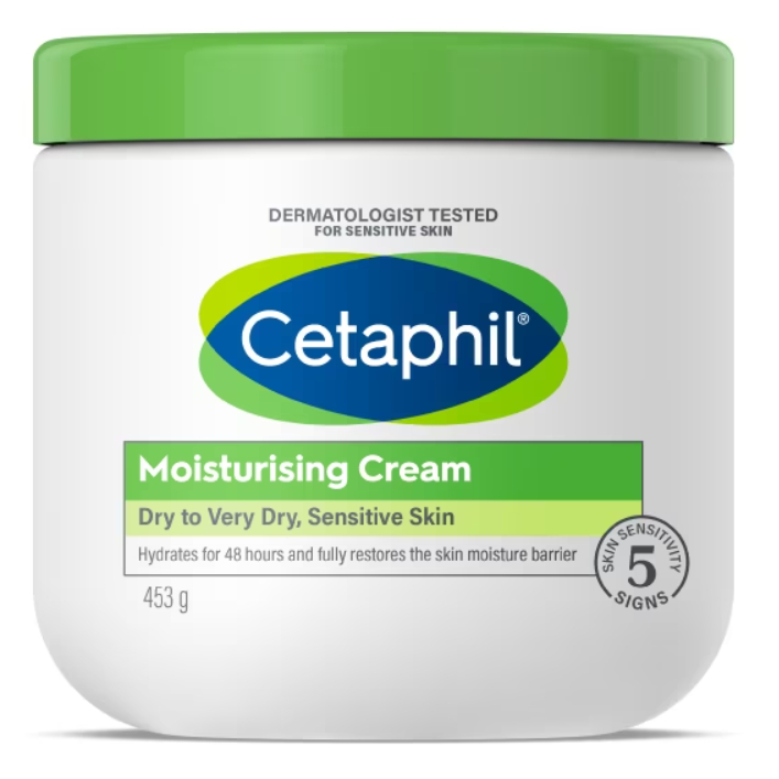 Cetaphil Moisturizing Cream For Face & Body 453g