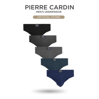 (S-2XL) ชุดชั้นใน Pierre Cardin Cotton Mini Brief - คละสี (5…
