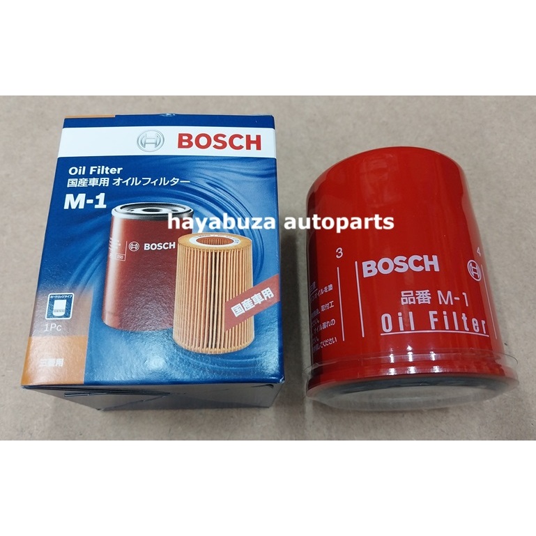 กรองน้ํามันเครื่อง Bosch R M-1 Honda Civic Accord Stream Odyssey Jazz City CRV FD1 FD2 SDA RB1 RN3 R
