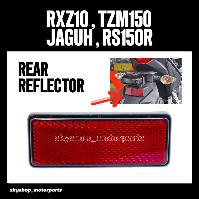 RXZ-10 / TZM150 / RS150R / JAGUH REAR RESCTOR (สีแดง) // RXZ CATALYZER RXZ 5PV RS150 TZM 150 JAGUH