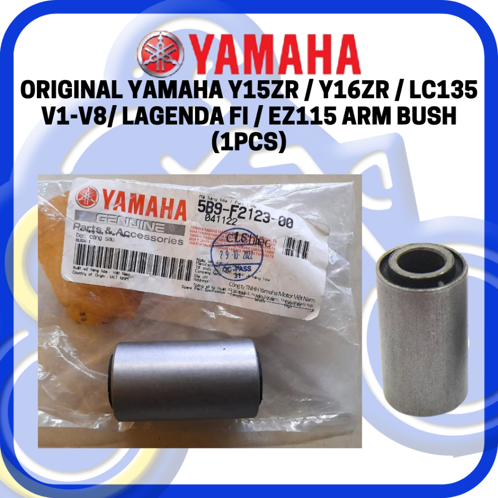 1 ชิ้น YAMAHA ARM BUSH YAMAHA Y15ZR Y15 Y16ZR LC135 V1 V2 V3 V4 V5 V6 V7 V8 LAGENDA FI EZ115