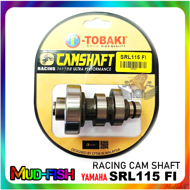 Yamaha SRL115 FI RACING CAM SHAFT (TOBAKI)