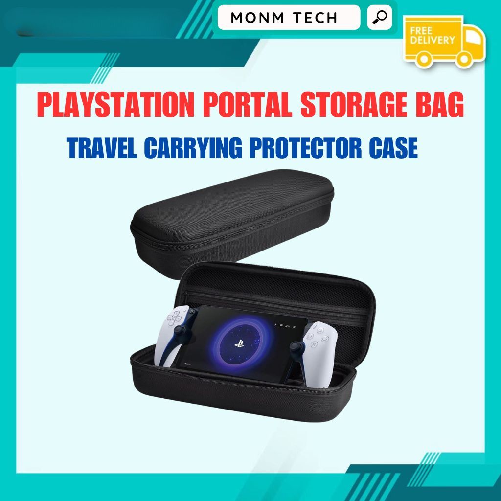PlayStation Portal Travel Carrying Protector Case Storage Bag สําหรับ PlayStation Portal Remote Play