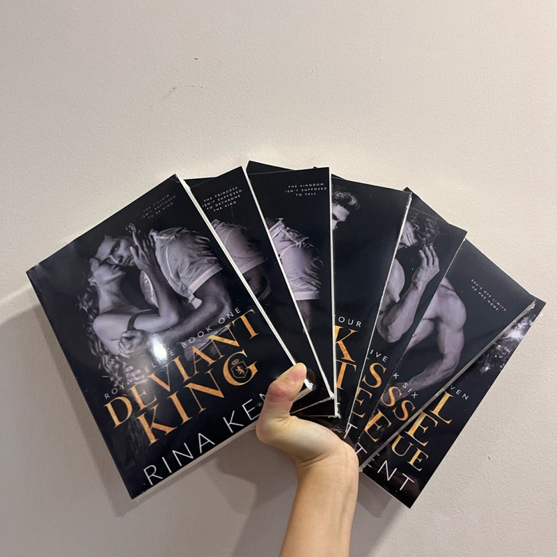 ENGKL Royal elite series by Rina Kent (Deviant king,Steel Princess,Twisted kingdom, Black Knight...)