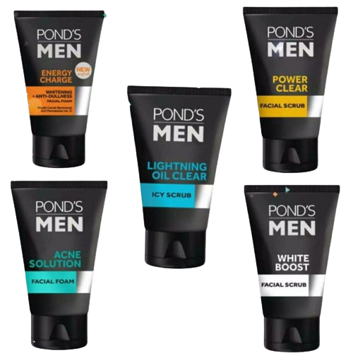 Ponds Men Energy Charge โฟมล้างหน้า / สครับ 100g