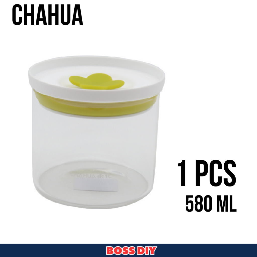 Chahua กล่องพลาสติกใส สําหรับใส่จัดเก็บอาหาร เส้นก๋วยเตี๋ยว ในตู้เย็น