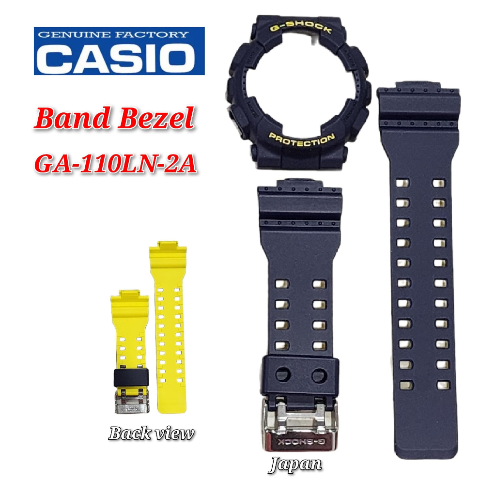 อะไหล่สายนาฬิกาข้อมือ Casio G-Shock GA-110LN GA-110LN-2A แบบเปลี่ยน