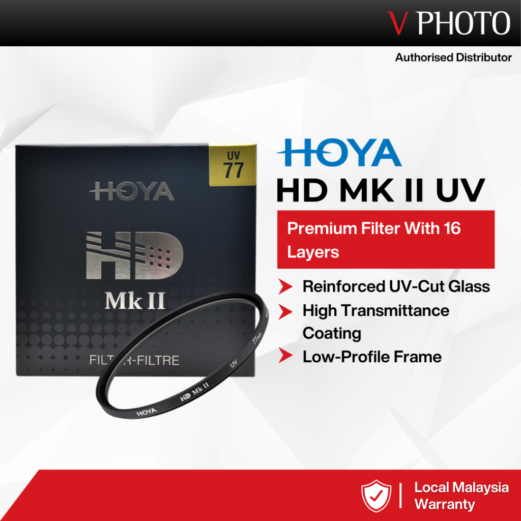 Hoya HD MK II UV CAMERA LENS FILTER กล้อง UV FILTER