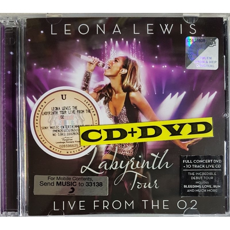 Leona Lewis - ทัวร์ Labyrinth: Live From The 02 (CD+DVD)