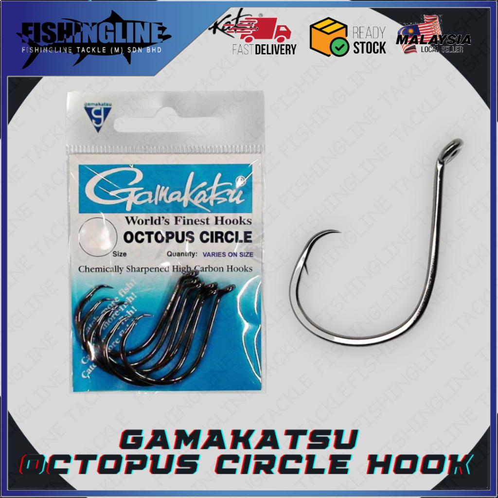 GAMAKATSU Octopus Circle Fishing Hook