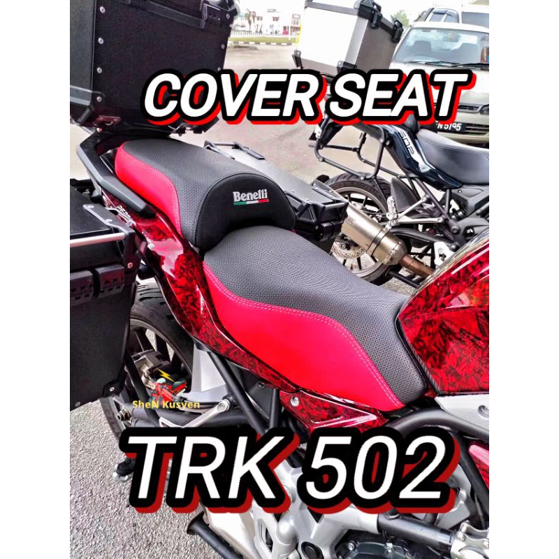 ฝาครอบที่นั่ง Benelli TRK 502 ฝาครอบที่นั่ง Trk 502 Benelli TRK 502 ที่นั่ง Kulit 502 Sarung 502 อุป
