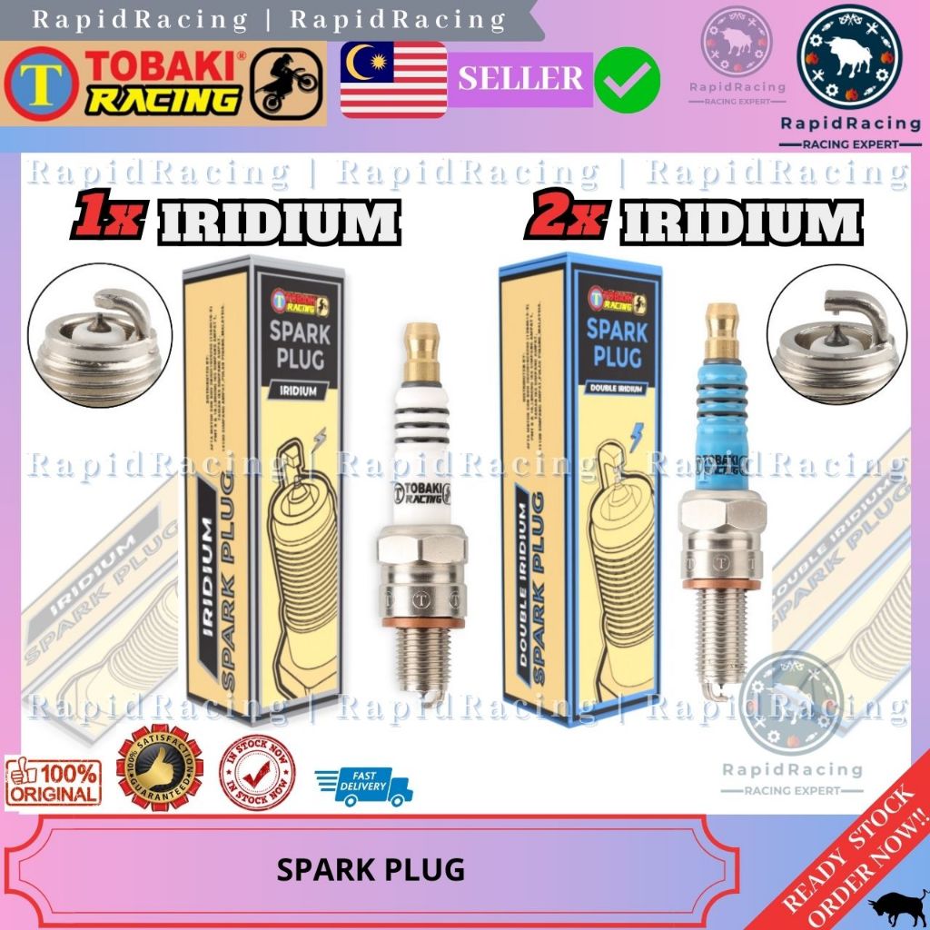 ICON/SPACY [TPR8EA-9]< TOBAKI RACING SINGLE/DOUBLE IRIDIUM SPARK PLUG HONDA ICON110 SPACY110 110