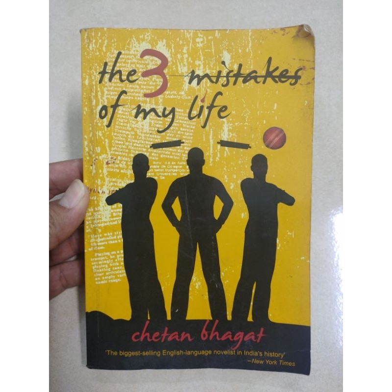 [BB] [มือสอง] The 3 Mistakes of My Life โดย Chetan Bhagata (YA > Romance / Contemporary / India)