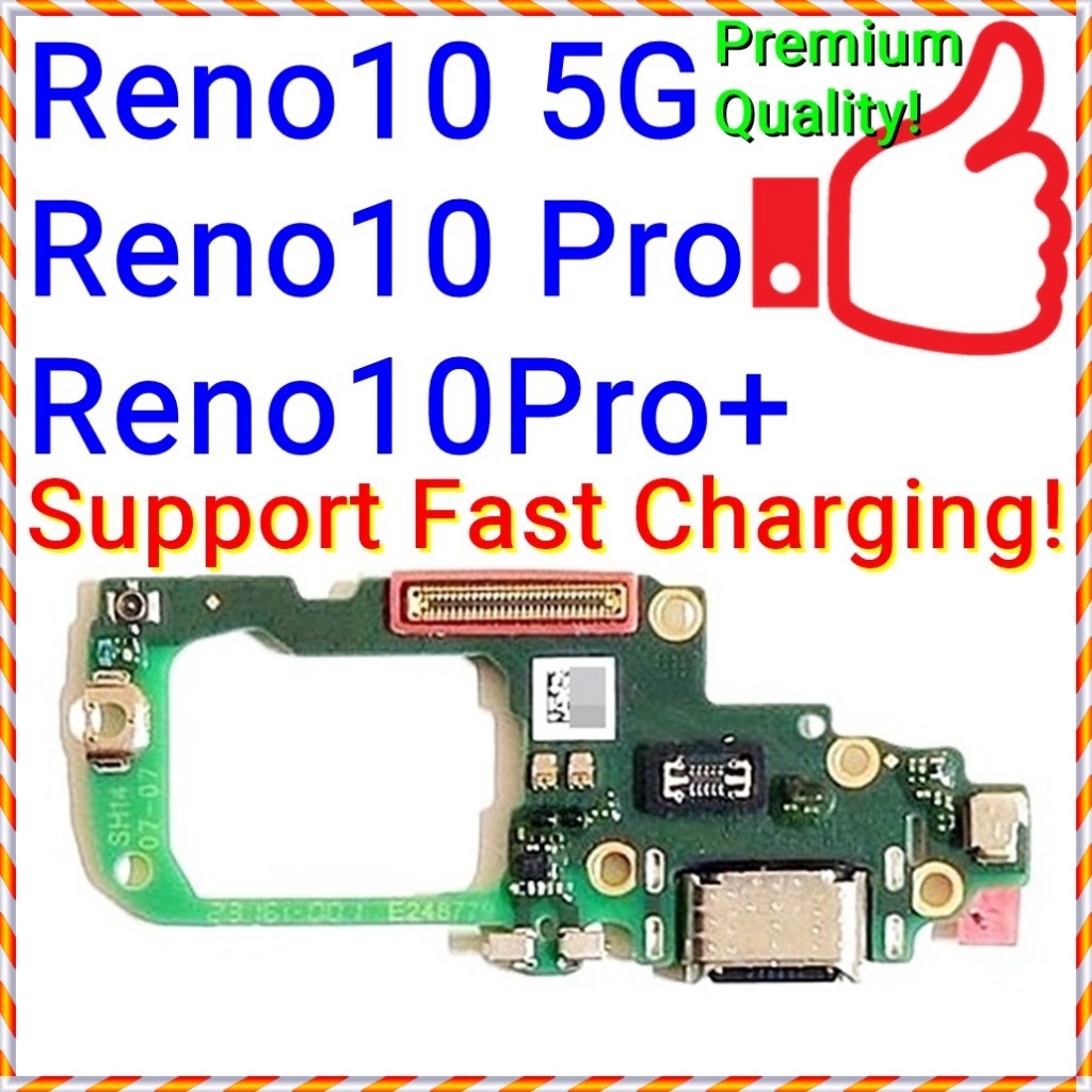 (67W SuperVOOC) ใหม่พอร์ตชาร์จ MIC Flex Ribbon Oppo Reno10 Pro 5G / Reno 10 Pro+ / CPH2531