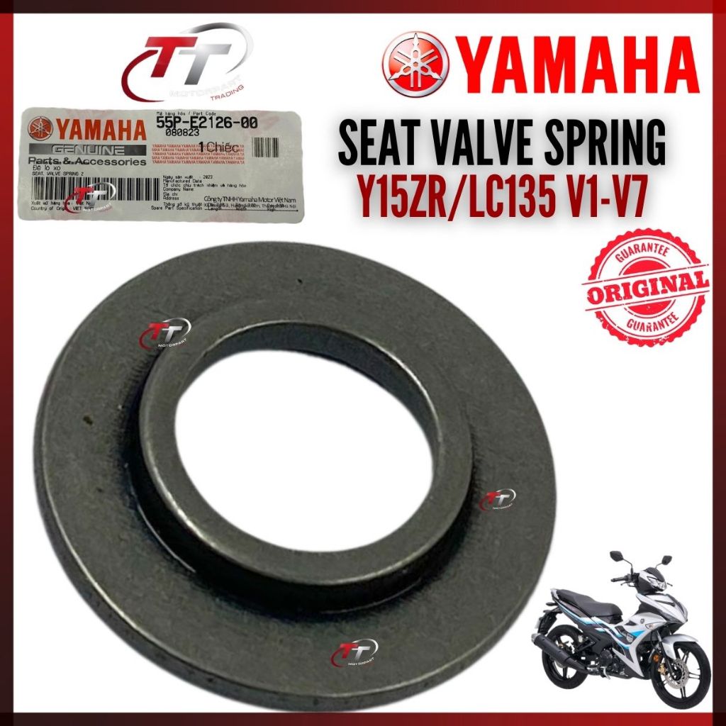 LC135 V1-V7 Y15ZR Y15 ZR YSUKU ที่นั่งวาล์วสปริง Retainer เครื่องซักผ้า Cotter Key Seal 55P-E2126-00