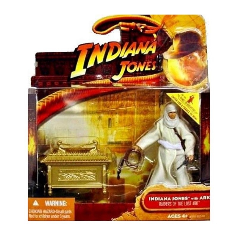Hasbro 2008 Indiana Jones: Raiders of the Lost Ark - Indiana Jones พร้อม Ark Action Figure