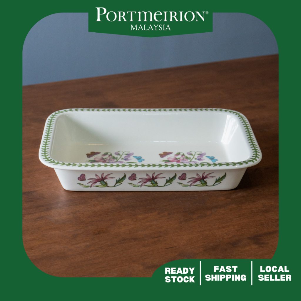 [1ST QUALITY] Portmeirion Botanic Garden จานย่างกลาง (CHN)