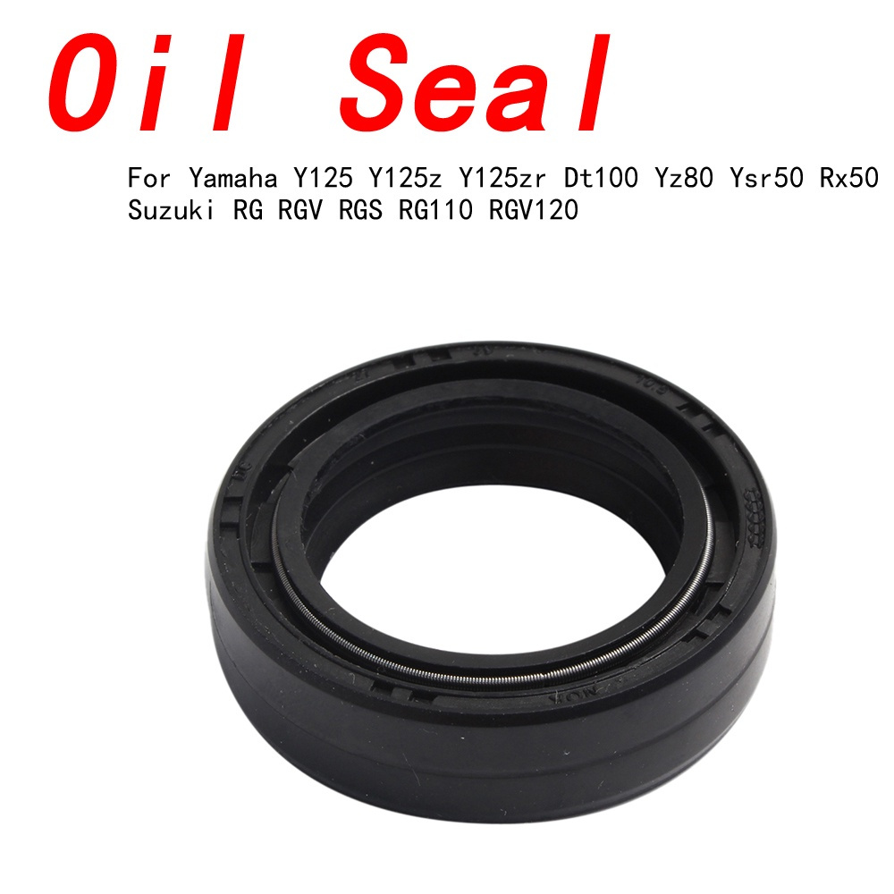 Yamaha ซีลน้ํามันสําหรับ Y125 Y125z Y125zr Dt100 Yz80 Ysr50 Rx50 Suzuki RG RGV RGS RG110 RGV120 (27-