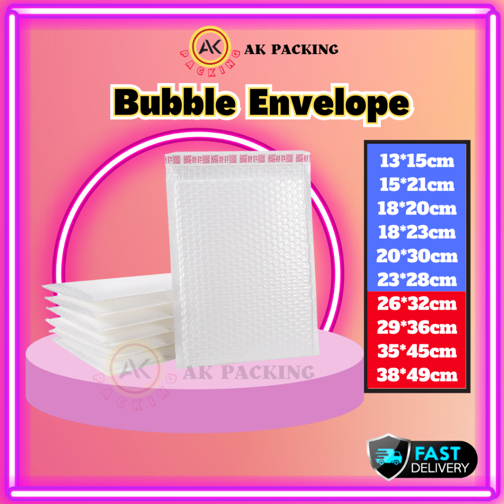 Bubble Bag Bubble Envelope Bubble Wrap Envelope Bubble Mailer 气泡袋