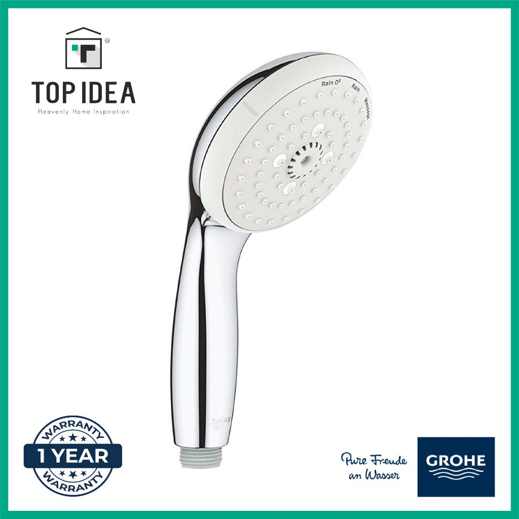 Grohe Tempesta 100 Hand Shower 3 สเปรย ์ ผลิตในเยอรมนี * รับประกัน 1 ปี 28261002