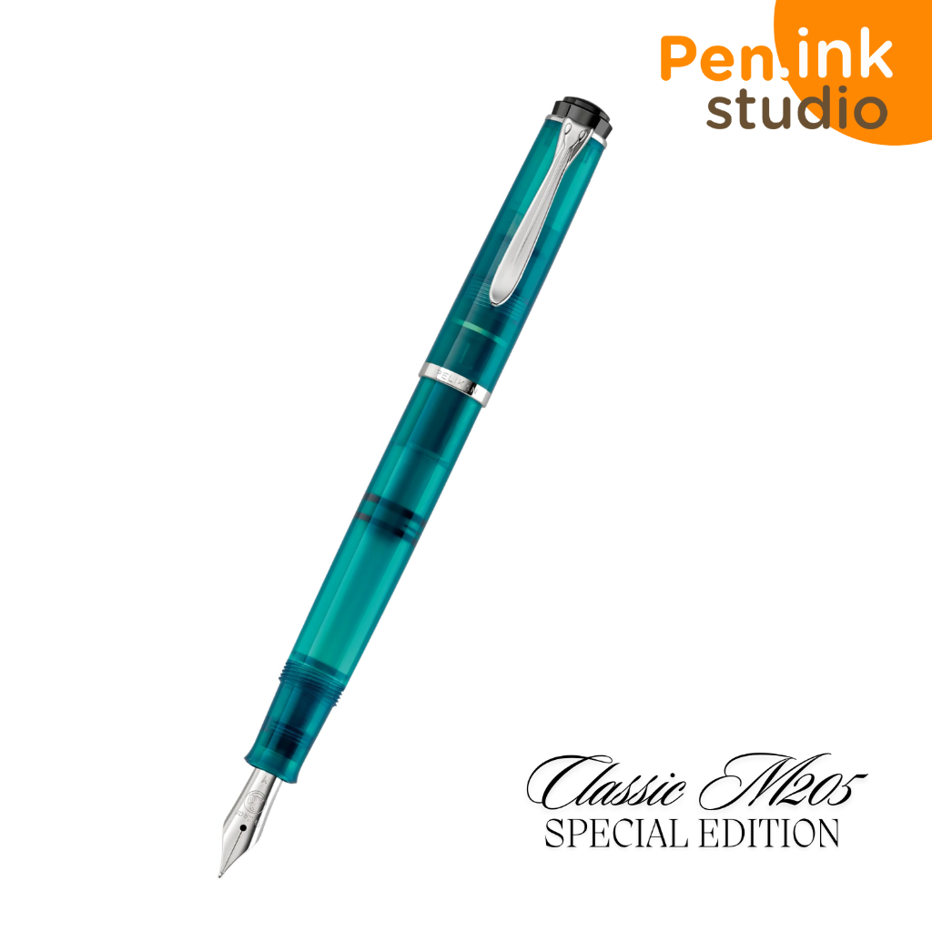 ปากกาหมึกซึม Pelikan Special Edition M205 Apatite