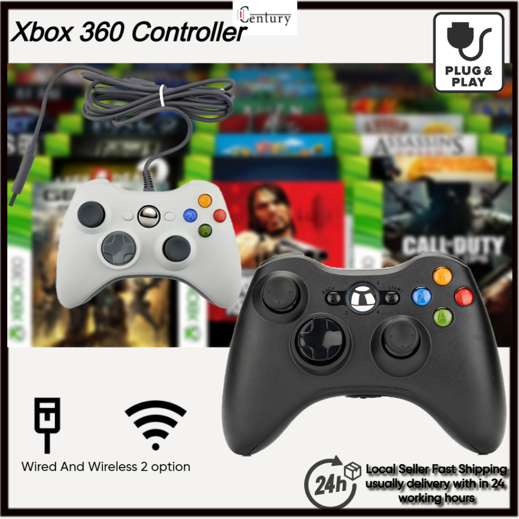 Xbox 360 Wireless Controller โทรศัพท ์ Pc Tv Gaming Controller ไร ้ สาย Joypad จอยสติ ๊ ก Gamepad Controller โทรศัพท ์ Pc Tv Xbox